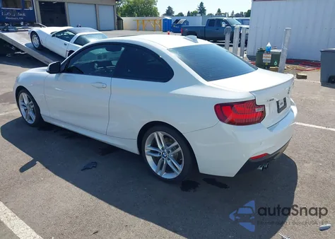 2016 BMW 228I xDrive z USA, uszkodzony, nr VIN WBA1G9C57GV598853